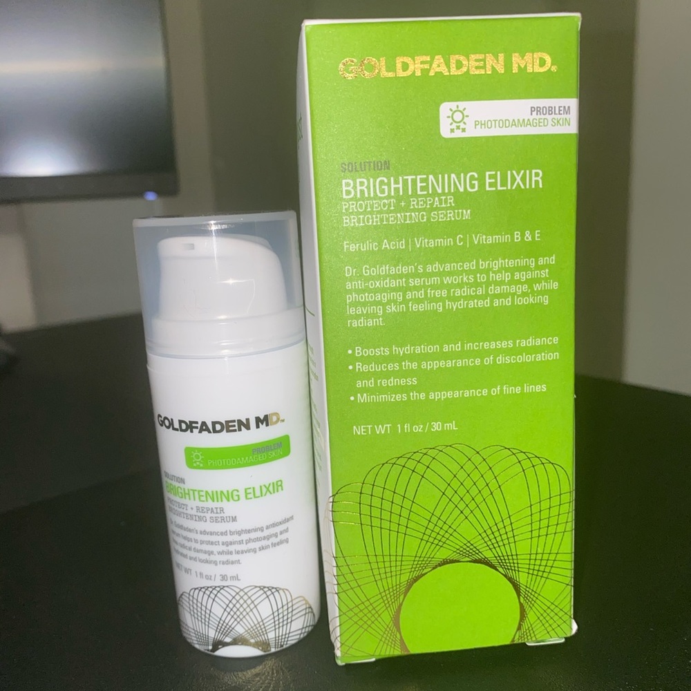 BNIB Goldfaden MD Brightening Elixir Serum